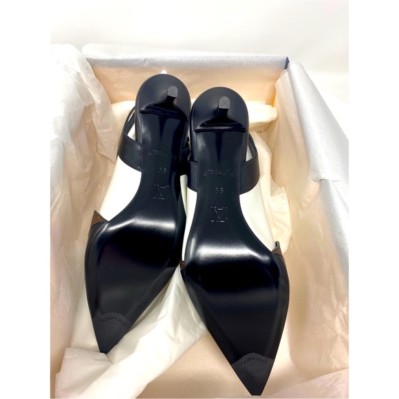 Louis Vuitton Line up pump multicolor heel black - Picture 7 of 11
